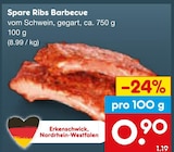 Spare Ribs Barbecue Angebote bei Netto Marken-Discount Lüdenscheid für 0,90 €