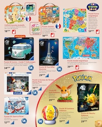 Prix et réduction Pokémon dans le prospectus La Grande Récré en cours Offre Pokémon dans le catalogue La Grande Récré du moment à la page 37