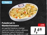 Putenbrust in Mandarinsauce im Angebot bei Konsum in Pirna Putenbrust in Mandarinsauce Angebote bei Konsum Pirna für 1,69 €