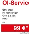 AutoCrew - Ölwechsel Angebot im Prospekt Ölwechsel bei AutoCrew im Prospekt "" für 99,00 €