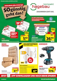 hagebau kompakt Prospekt für Tabarz mit 8 Seiten hagebau kompakt Prospekt für Tabarz: "SO günstig geht das!", 8 Seiten, 25.10.2025 - 01.11.2025