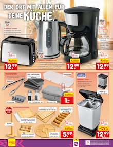 Toaster im Netto Marken-Discount Prospekt "Aktuelle Angebote" mit 70 Seiten (München)