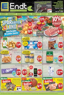 EDEKA Prospekt der Woche "Aktuelle Angebote" Seite 1, 27.10.2025 bis 31.10.2025 für Wegberg Aktueller EDEKA Prospekt "Aktuelle Angebote" Seite 1 von 8 Seiten für Wegberg