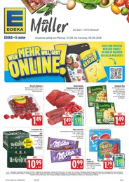 EDEKA Prospekt für Wilsdruff mit 40 Seiten EDEKA Prospekt für Wilsdruff: "Wir lieben Lebensmittel!", 40 Seiten, 03.08.2026 - 08.08.2026
