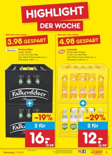 Bier im aktuellen Netto Marken-Discount Prospekt (Neu Ulm) Bier im Netto Marken-Discount Prospekt "Aktuelle Angebote" mit 59 Seiten (Neu Ulm)