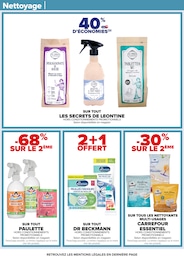 Prix et réduction Dr. Beckmann dans le prospectus Carrefour en cours Offre Dr. Beckmann dans le catalogue Carrefour du moment à la page 54