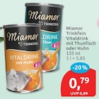 budni - Trinkfein Vitaldrink mit Thunfisch Angebot im Prospekt Trinkfein Vitaldrink mit Thunfisch bei budni im Prospekt "" für 0,79 €