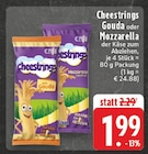 Gouda im Angebot bei E center in Solingen Gouda Angebote von Cheestrings bei E center Solingen für 1,99 €