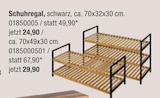 Schuhregal ca. 70x32x30 cm im Angebot bei Opti-Wohnwelt in Lüneburg Schuhregal ca. 70x32x30 cm Angebote bei Opti-Wohnwelt Lüneburg für 24,90 €