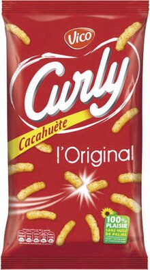 Casino Shop Les Goudes - CURLY CACAHUÈTE L’ORIGINAL Promo CURLY CACAHUÈTE L’ORIGINAL dans le catalogue Casino Shop "Le grand live des marques #Les promos font le show ! !" à Les Goudes