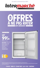 Catalogue Intermarché Hyper à Crest cette semaine, valable du 02/06/2026 au 14/06/2026 Prospectus Intermarché Hyper à Crest, "LES OFFRES À NE PAS RATER ARTS MÉNAGERS", 8 pages de promos valables du 02/06/2026 au 14/06/2026