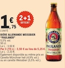 E.Leclerc Plérin - Promo Bière allemande weissbier Promo Bière allemande weissbier à 1,75 € dans le catalogue E.Leclerc à Plérin