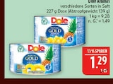 Ananas Angebote von Dole bei Marktkauf Leipzig für 1,29 €