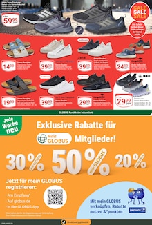 Schuhe im GLOBUS Prospekt "Aktuelle Angebote" mit 27 Seiten (Erlangen)