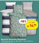 Aktuelles Baumwoll-Seersucker-Bettwäsche Angebot bei ROLLER in Jena ab 14,99 €