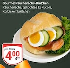 Gourmet Räucherlachs-Brötchen im Angebot bei GLOBUS in Bad Kreuznach Gourmet Räucherlachs-Brötchen Angebote bei GLOBUS Bad Kreuznach für 4,00 €