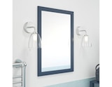 Miroir bleu "Perma" L. 50 x H. 70 cm - GoodHome en promo chez Brico Dépôt Neuilly-sur-Seine à 55,90 €