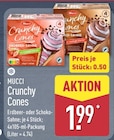 Aktuelles Crunchy Cones Erdbeer-Sahne Angebot bei ALDI Nord in Wuppertal ab 0,50 €