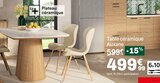 Table céramique Auxane en promo chez But Table céramique Auxane dans le catalogue But