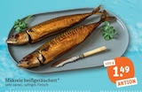 Makrele heißgeräuchert von  im aktuellen tegut Prospekt für 1,49 €