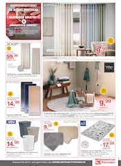 Aktueller Möbelzentrum Pforzheim Prospekt mit Vorhang, "1/2 Betten & Poster", Seite 21