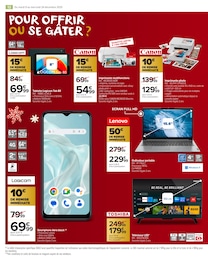 Prix et réduction Imprimante dans le prospectus Carrefour Market en cours Offre Imprimante dans le catalogue Carrefour Market du moment à la page 12