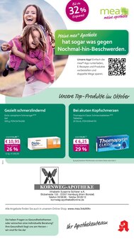 Aktueller mea - meine apotheke Prospekt für Hamburg mit  Seiten