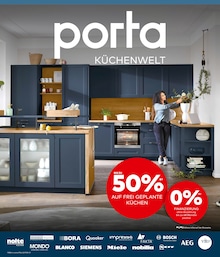 porta Möbel Prospekt für Schmatzfeld: KÜCHENWELT, 8 Seiten, 26.09.2022 - 22.10.2022