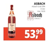 Uralt 38% bei Getränke Hörl im Aichach Prospekt für 53,99 €