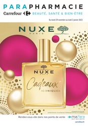 Catalogue Carrefour à Épinal cette semaine, valable du 29/11/2022 au 02/01/2023 Prospectus Carrefour à Épinal, "Beauté, Santé & Bien-être", 12 pages de promos valables du 29/11/2022 au 02/01/2023