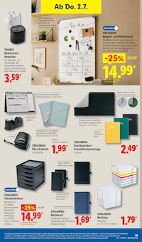 Kalender Angebot im Lidl Prospekt, gültig von 29.06.2026 bis 04.07.2026 Kalender Angebot im aktuellen Lidl Prospekt auf Seite 45