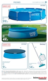 Offre Bâche Piscine dans le catalogue Intermarché Hyper du moment à la page 25
