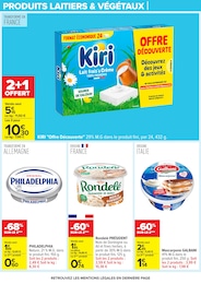 Prix et réduction Philadelphia dans le prospectus Carrefour en cours Offre Philadelphia dans le catalogue Carrefour du moment à la page 13