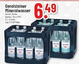 Mineralwasser im Angebot bei E center in Euskirchen Mineralwasser Angebote von Gerolsteiner bei E center Euskirchen für 6,49 €