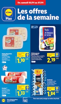 Promo Salade Piémontaise dans le catalogue Lidl du moment à la page 10