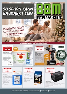Aktueller BBM Baumarkt Prospekt für Weyhe und Ungebung, Seiten zum blättern BBM Baumarkt Prospekt So schon kann Baumarkt sein mit Seiten in Weyhe und Umgebung