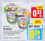 Almighurt von Ehrmann für 0,29 € bei EDEKA im Angebot Almighurt von Ehrmann im aktuellen EDEKA Prospekt