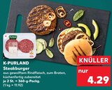 Steakburger Angebote von K-PURLAND bei Kaufland Soest für 4,29 €
