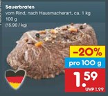 Aktuelles Sauerbraten Angebot bei Netto Marken-Discount in Hannover ab 1,59 €