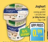 Joghurt mild von Edeka Bio im aktuellen EDEKA Prospekt für 0,99 €