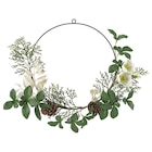 Halbkranz künstlich drinnen/draußen grün/weiß Angebote von VINTERFINT bei IKEA Staßfurt für 3,99 €