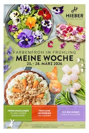Hieber Prospekt "Aktuelle Angebote" für Weil am Rhein, 18 Seiten, 23.03.2026 - 28.03.2026