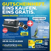 Ähnliche Kaffeemaschine Angebote im Prospekt "GUTSCHEINHEFT. EINS KAUFEN. EINS GRATIS." von EURONICS in Saarlouis Ähnliche Angebote wie Kaffeemaschine im Prospekt "GUTSCHEINHEFT. EINS KAUFEN. EINS GRATIS." auf Seite 1 von EURONICS in Saarlouis