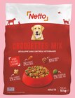 Croquettes Mix pour chien adulte au boeuf, aux céréales & aux légumes - Netto en promo chez Netto Poitiers à 9,99 €