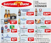 Aktueller Getränke Oase Getränkemärkte Prospekt in Lippstadt und Umgebung, "Aktuelle Angebote" mit 1 Seite, 28.07.2025 - 02.08.2025