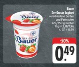 Der Grosse Joghurt Angebote von Bauer bei nah und gut Zwickau für 0,49 €