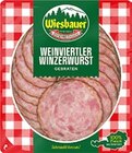 Käse Wurst oder Weinviertler Winzerwurst Angebote von Wiesbauer bei Kaufland Neuwied für 1,29 €