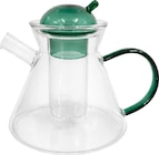 Aktuelles Teekanne aus Glas, transparent/grün (1.000 ml) Angebot bei dm-drogerie markt in Dresden ab 12,95 €