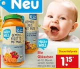 Bio Gläschen im Netto Marken-Discount Prospekt Bio Gläschen von Hallo Welt im aktuellen Netto Marken-Discount Prospekt für 1,15 €