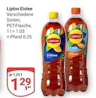 Aktuelle Likör Angebote bei GLOBUS in Bochum Aktuelles Eistee Zitrone Angebot bei GLOBUS in Bochum ab 1,29 €